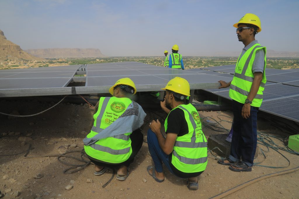 Albadyh implements two solar-powered well rehabilitation projects in Hadramout.