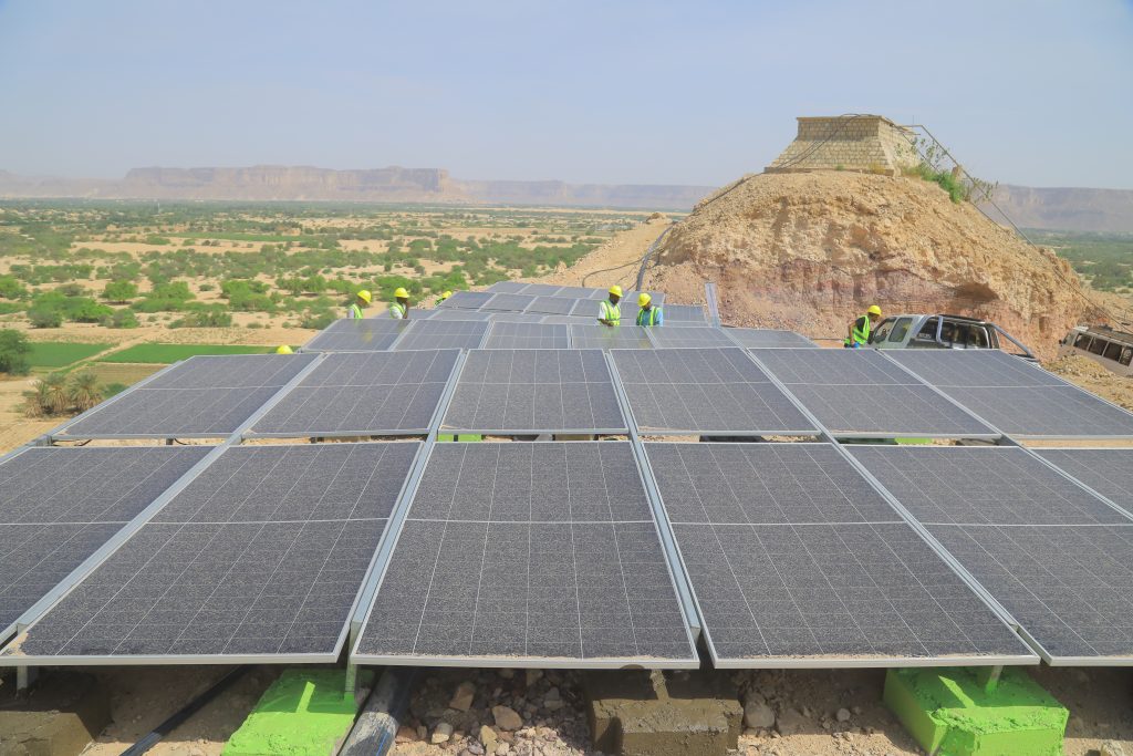 Albadyh implements two solar-powered well rehabilitation projects in Hadramout.