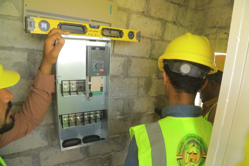 Albadyh implements two solar-powered well rehabilitation projects in Hadramout.