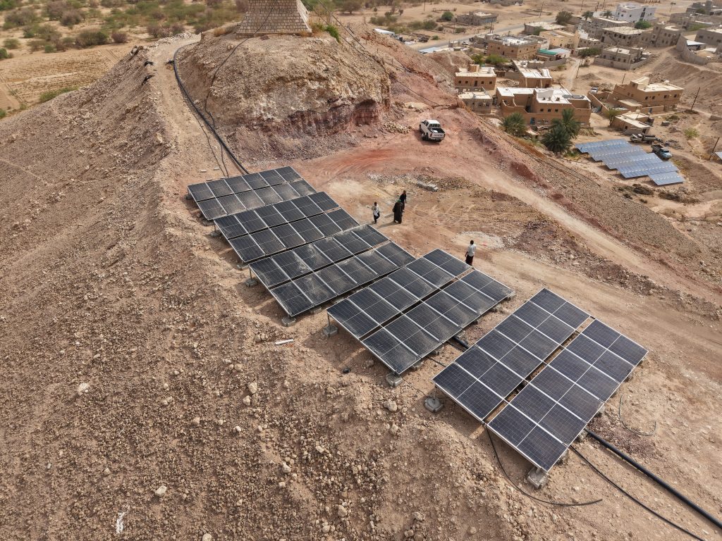 Albadyh implements two solar-powered well rehabilitation projects in Hadramout.