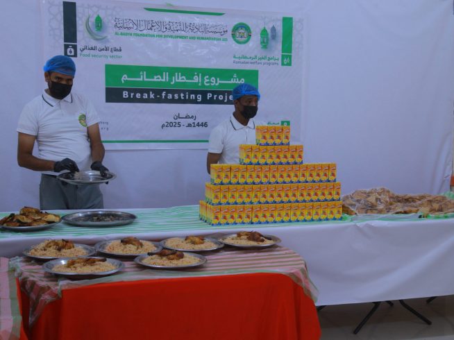 Albadyh... A humanitarian presence that brightens Ramadan 1446 for more than 134,000 individuals