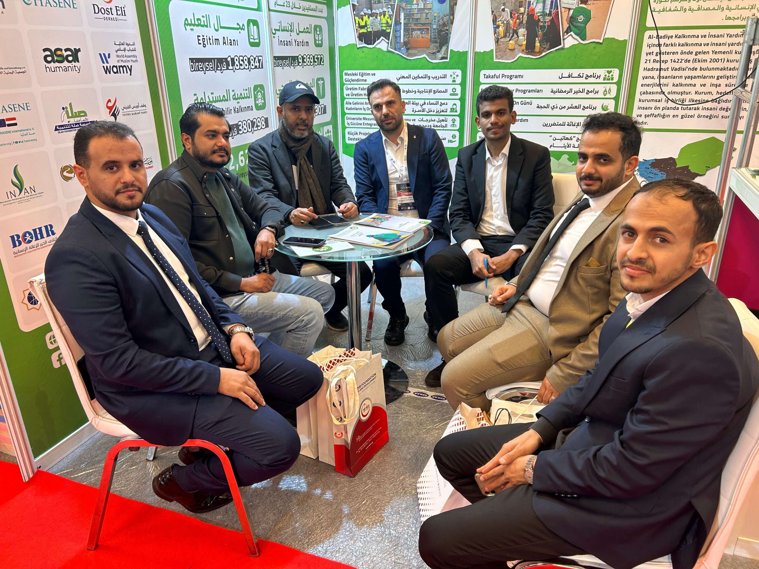 Albadyh participates in the "Fourth International NGO Exhibition" in Istanbul