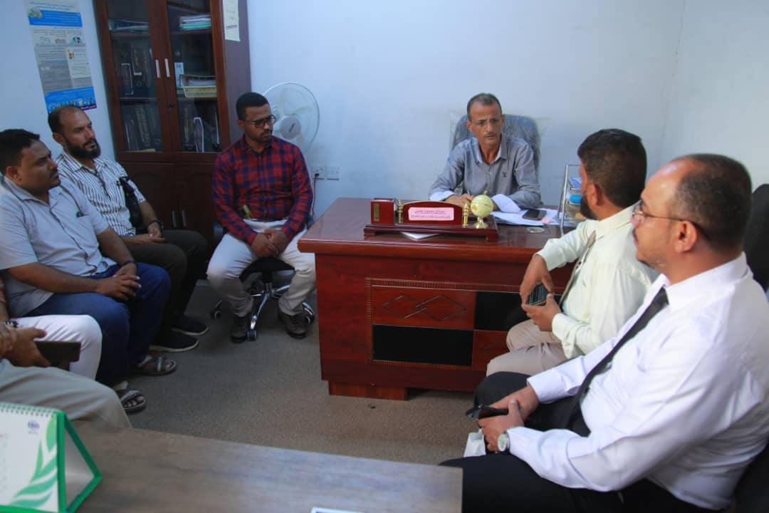 وفد البادية يزور وزارة الشؤون الإجتماعية والعمل بالعاصمة المؤقتة عدن .