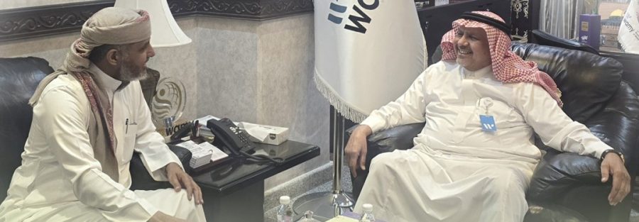 رئيس مؤسسة البادية يلتقي الأمين العام للندوة العالمية للشباب الإسلامي